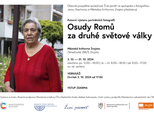 Osudy Romů za druhé světové války přibližuje nová výstava