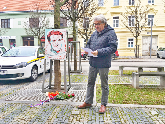 Tomáš Havlásek: Palachův čin nutno ocenit, ale nikoliv doporučit