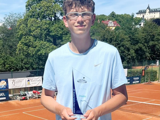 Tenista Tomáš Wirgler vybojoval titul na mezinárodním turnaji