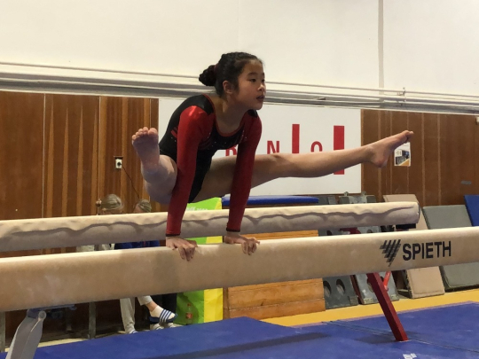 Gymnastická sezóna vrcholí - Veronika Kubošná přebornicí JM kraje v II. Lize