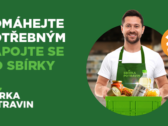 Sbírka potravin v regionu