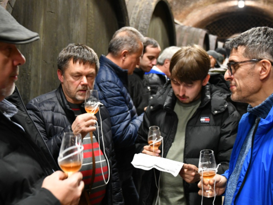 Padlo deset tisíc lahví vína