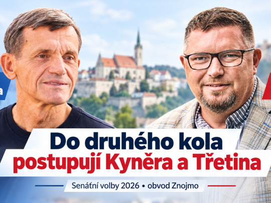 Třetinu čeká druhé kolo. Proti němu stojí plavecký trenér Kyněra