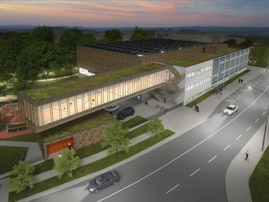 Město představí studii nové sportovní haly, veřejnost může přijít diskutovat