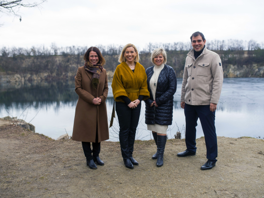 Europoslankyně Danuše Nerudová a ministr Petr Kulhánek navštívili region