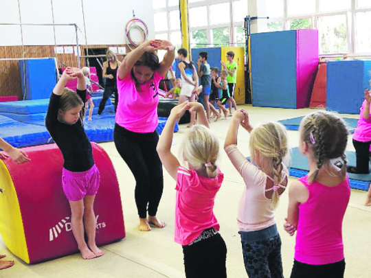 Gymnastika se u dětí těší velké oblibě
